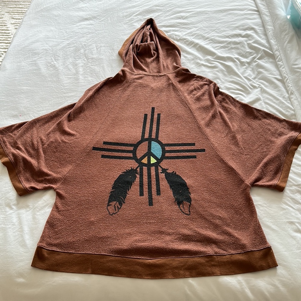 Wildfox dreamcatcher zip hoodie size XS.